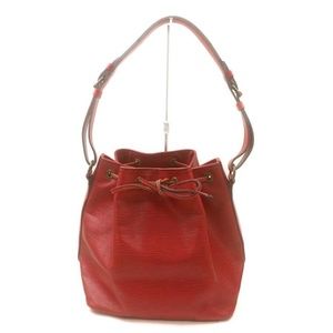 Louis Vuitton LV Shoulder Bag Petit Noe Reds Epi